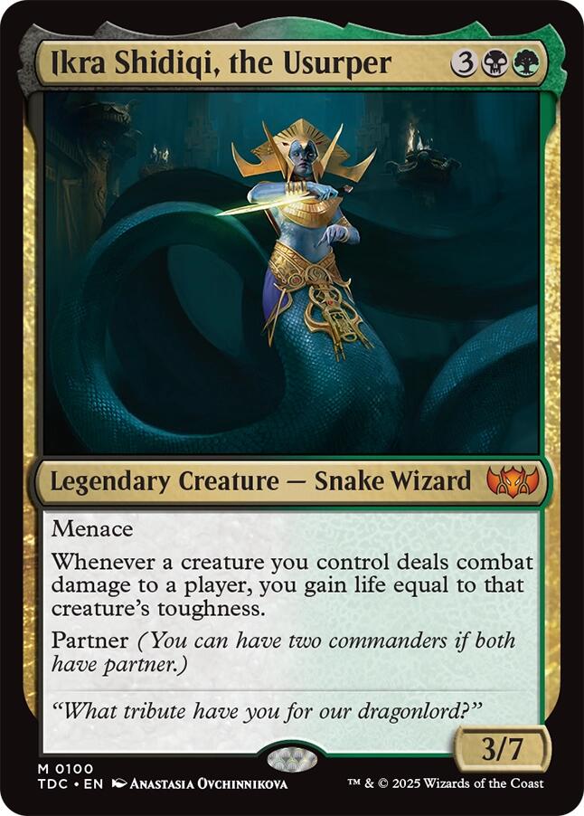 Ikra Shidiqi, the Usurper [Tarkir: Dragonstorm Commander] | Gamers Paradise
