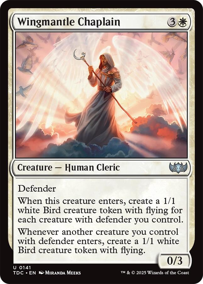 Wingmantle Chaplain [Tarkir: Dragonstorm Commander] | Gamers Paradise