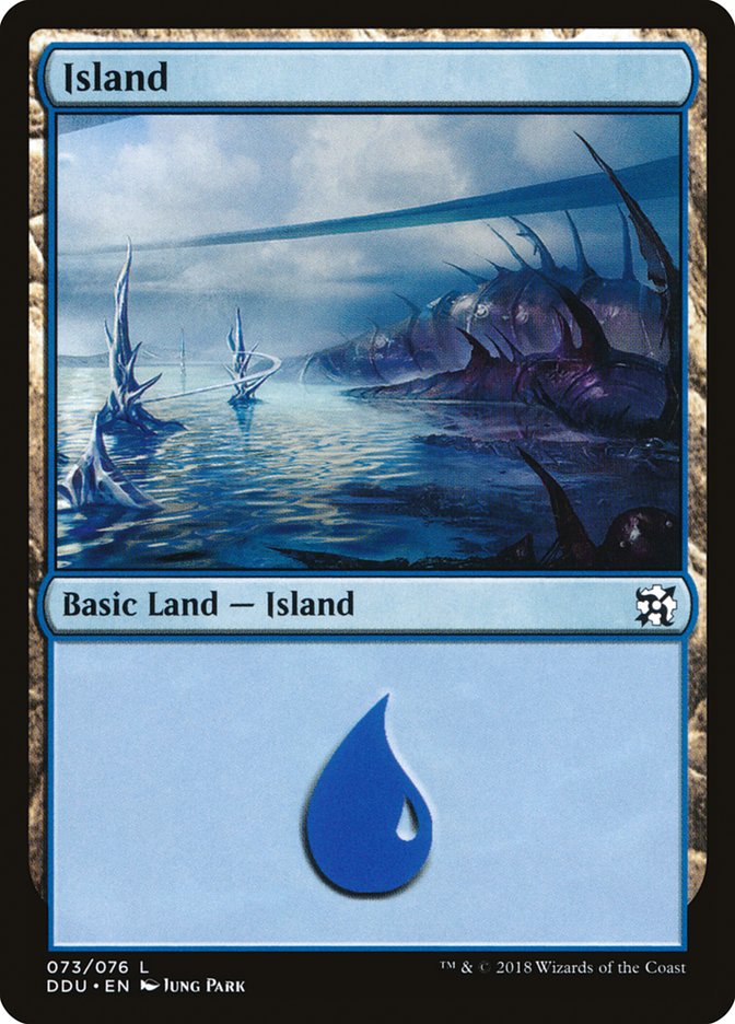 Island (73) [Duel Decks: Elves vs. Inventors] | Gamers Paradise