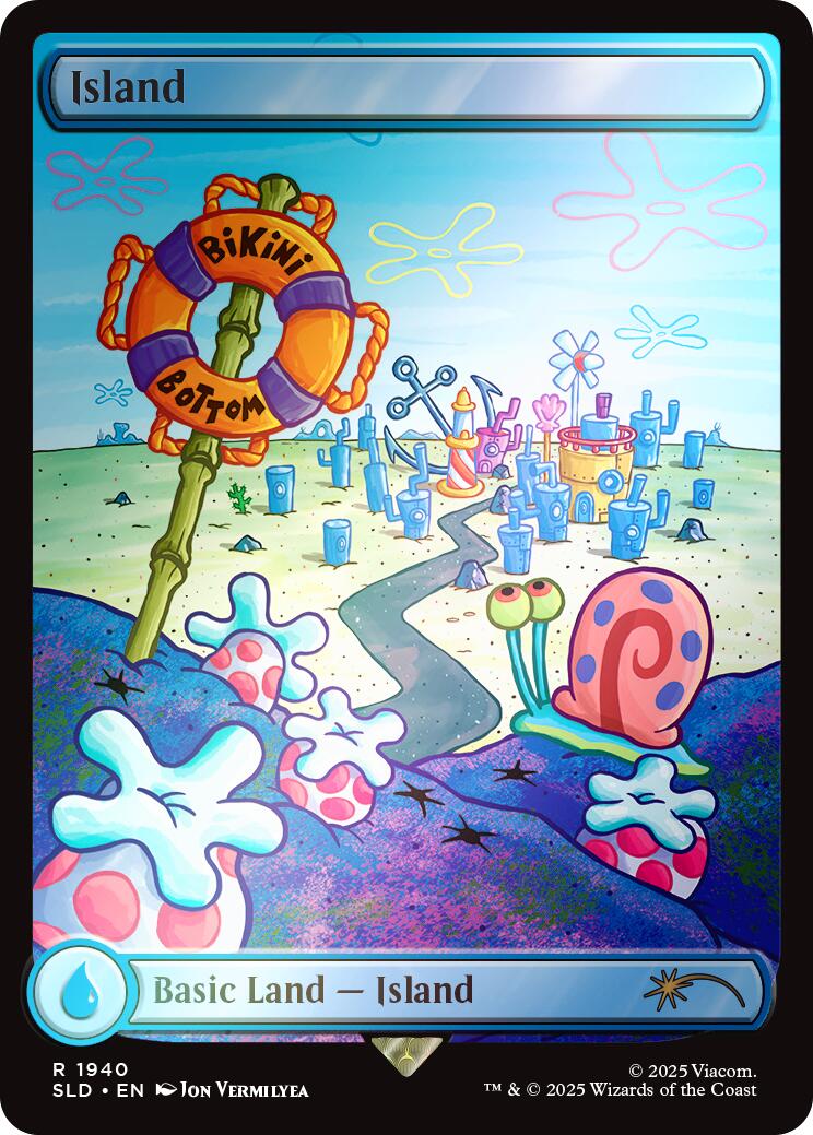 Island (1940) (Rainbow Foil) [Secret Lair Drop Series] | Gamers Paradise