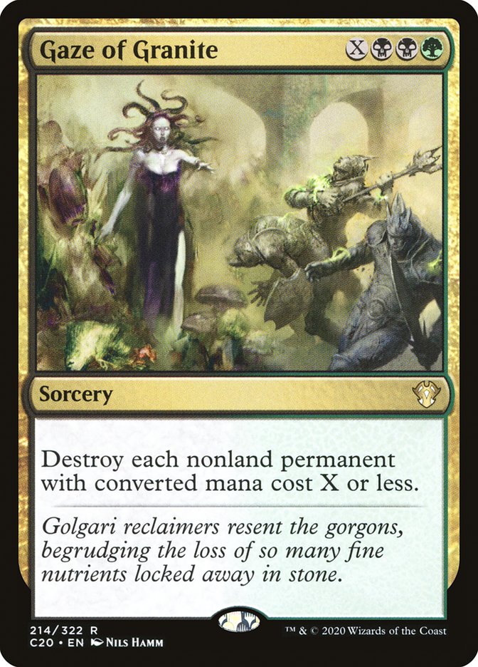 Gaze of Granite [Commander 2020] | Gamers Paradise
