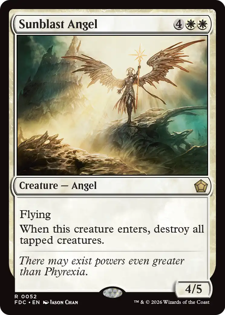 Sunblast Angel [Foundations Commander] | Gamers Paradise