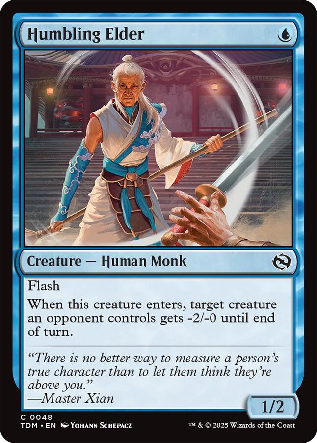 Humbling Elder [Tarkir: Dragonstorm] | Gamers Paradise