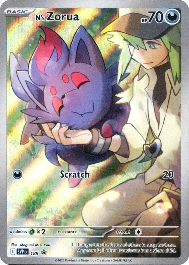 N's Zorua (SVP189) [Scarlet & Violet: Black Star Promos] | Gamers Paradise