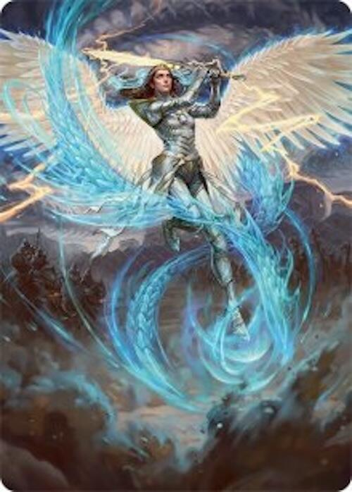 Elspeth, Storm Slayer Art Card (49/54) [Tarkir: Dragonstorm Art Series] | Gamers Paradise