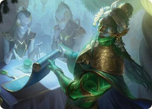 Sibsig Appraiser Art Card (8/54) [Tarkir: Dragonstorm Art Series] | Gamers Paradise