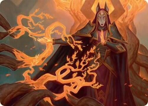 Abzan Devotee Art Card (10/54) [Tarkir: Dragonstorm Art Series] | Gamers Paradise