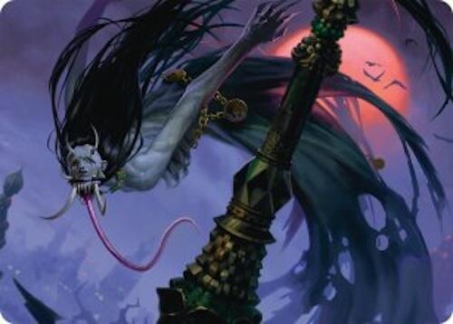 Qarsi Revenant Art Card (12/54) [Tarkir: Dragonstorm Art Series] | Gamers Paradise