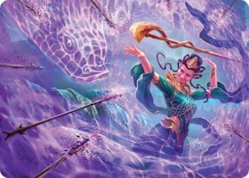Snakeskin Veil Art Card (19/54) [Tarkir: Dragonstorm Art Series] | Gamers Paradise