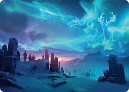 Auroral Procession Art Card (20/54) [Tarkir: Dragonstorm Art Series] | Gamers Paradise