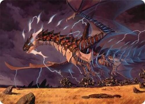 Neriv, Heart of the Storm Art Card (25/54) [Tarkir: Dragonstorm Art Series] | Gamers Paradise