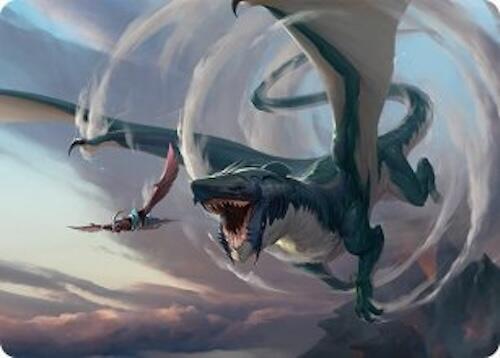 Whirlwing Stormbrood Art Card (27/54) [Tarkir: Dragonstorm Art Series] | Gamers Paradise