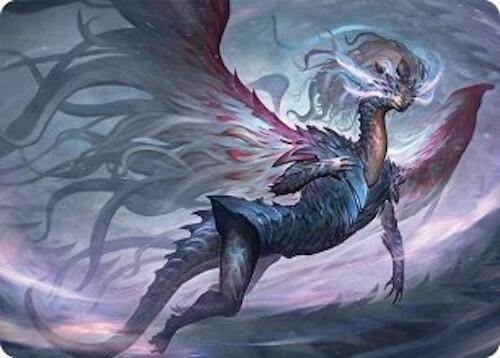 Shiko, Paragon of the Way Art Card (37/54) [Tarkir: Dragonstorm Art Series] | Gamers Paradise
