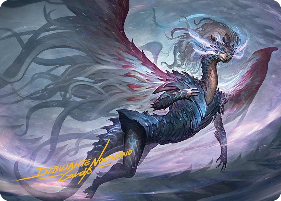 Shiko, Paragon of the Way Art Card (37/54) (Gold-Stamped Signature) [Tarkir: Dragonstorm Art Series] | Gamers Paradise