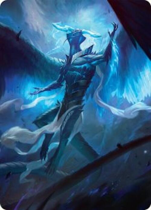 Ugin, Eye of the Storms Art Card (1/54) [Tarkir: Dragonstorm Art Series] | Gamers Paradise