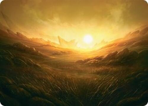 Plains Art Card (31/54) [Tarkir: Dragonstorm Art Series] | Gamers Paradise