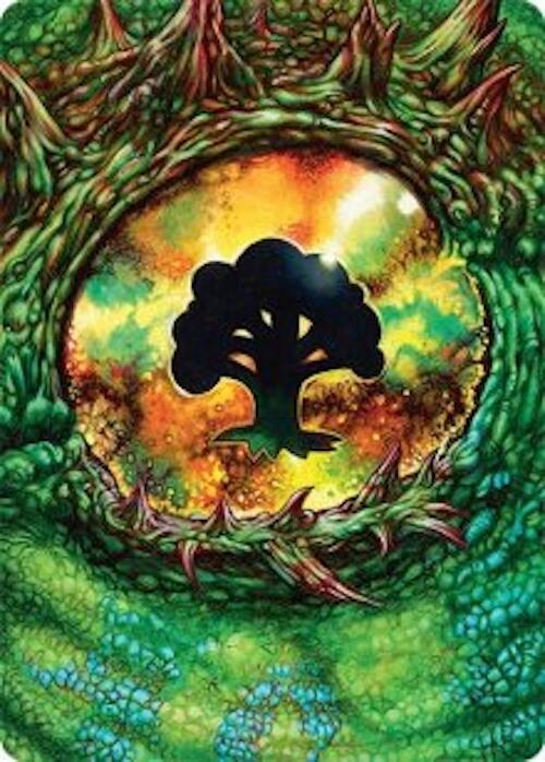 Forest Art Card (32/54) [Tarkir: Dragonstorm Art Series] | Gamers Paradise