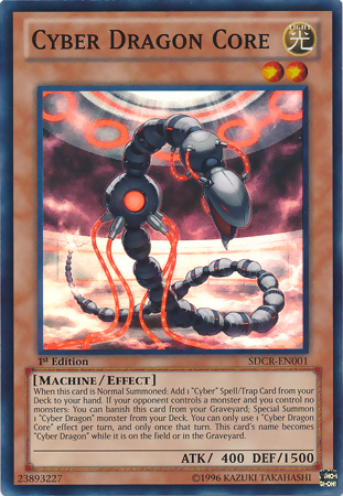 Cyber Dragon Core [SDCR-EN001] Super Rare | Gamers Paradise