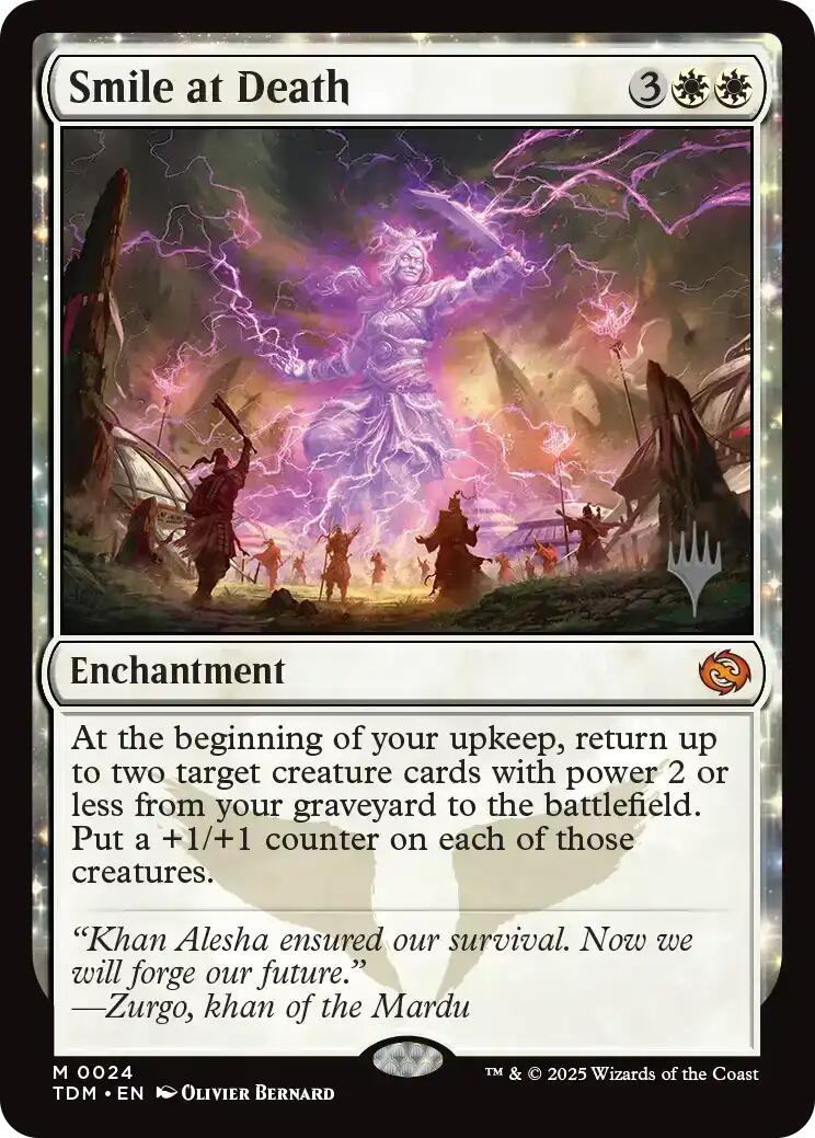 Smile at Death [Tarkir: Dragonstorm Promos] | Gamers Paradise