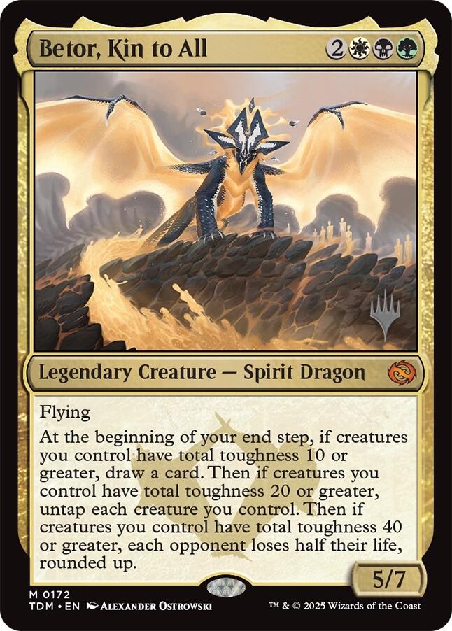 Betor, Kin to All [Tarkir: Dragonstorm Promos] | Gamers Paradise