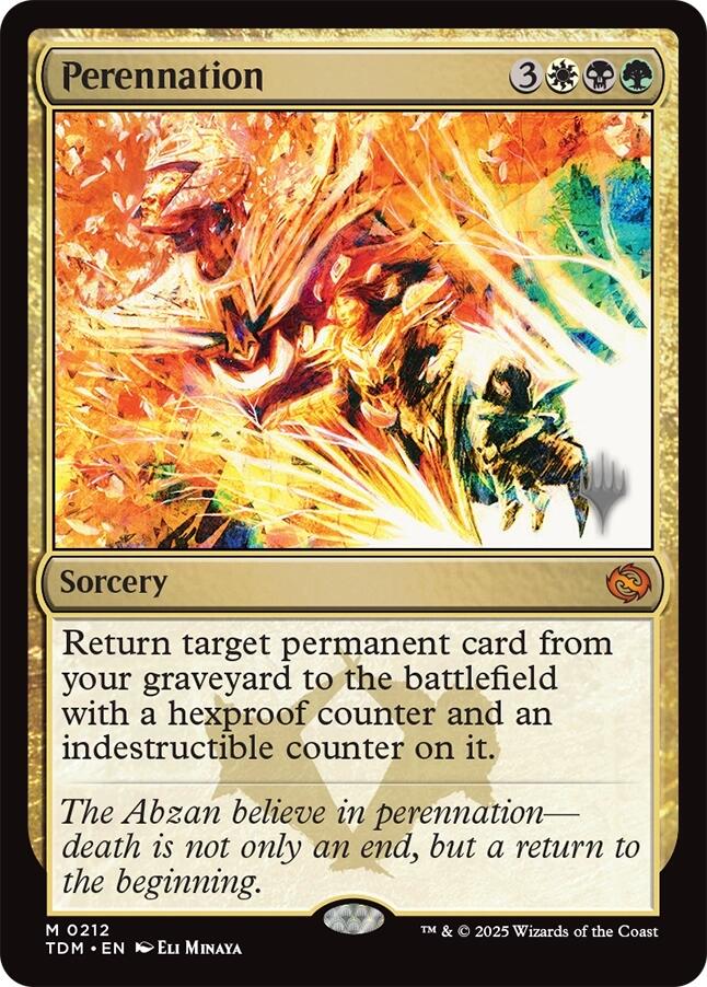 Perennation [Tarkir: Dragonstorm Promos] | Gamers Paradise