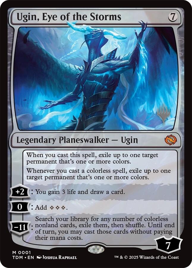 Ugin, Eye of the Storms [Tarkir: Dragonstorm Promos] | Gamers Paradise