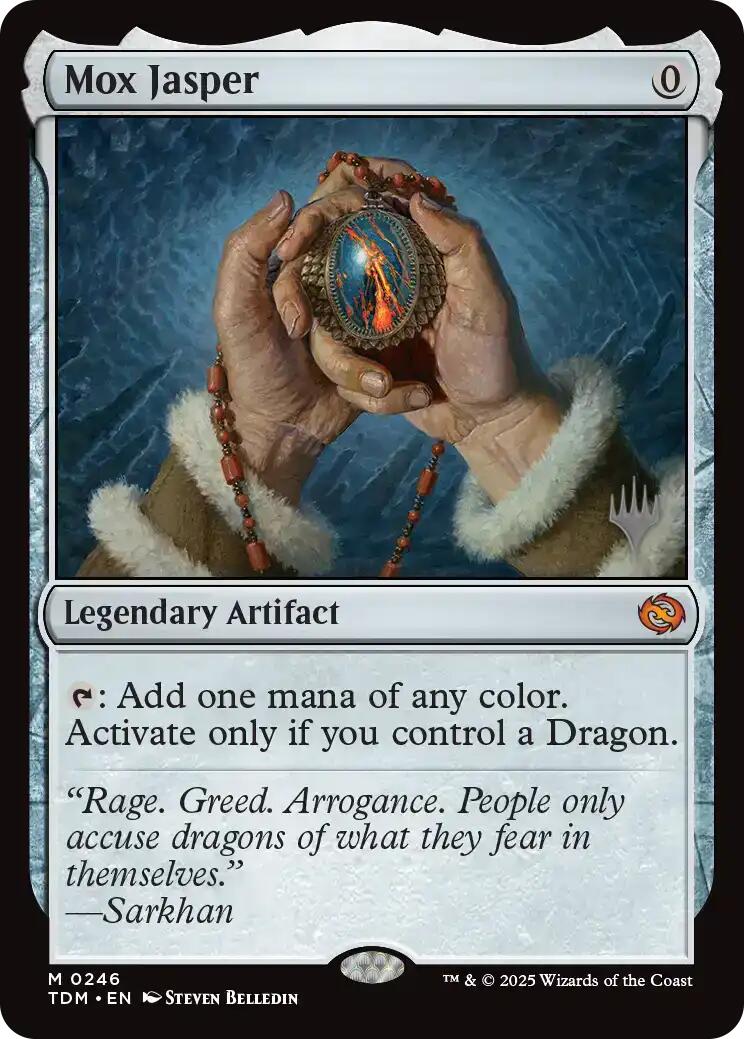 Mox Jasper [Tarkir: Dragonstorm Promos] | Gamers Paradise