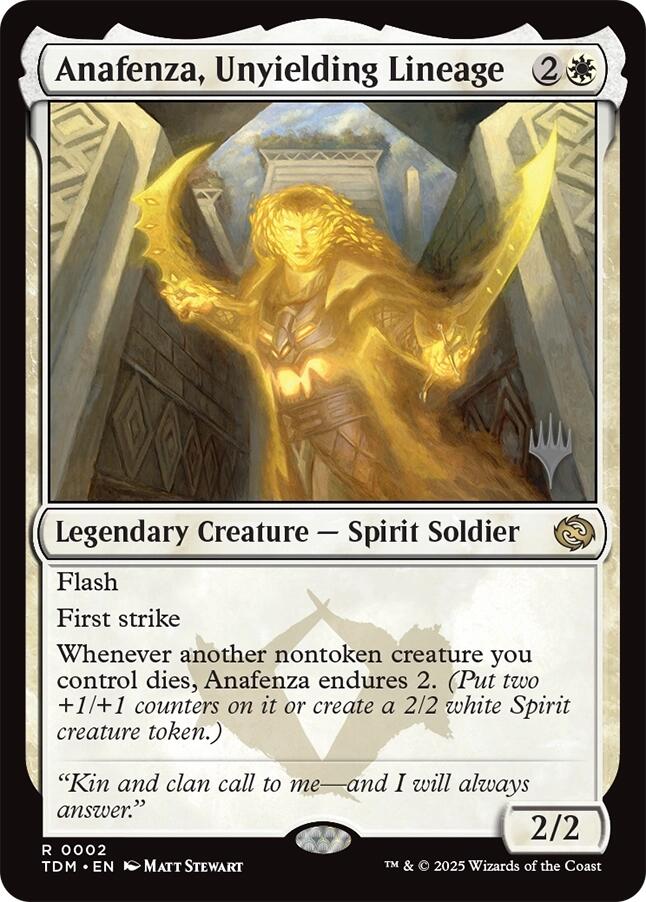 Anafenza, Unyielding Lineage [Tarkir: Dragonstorm Promos] | Gamers Paradise