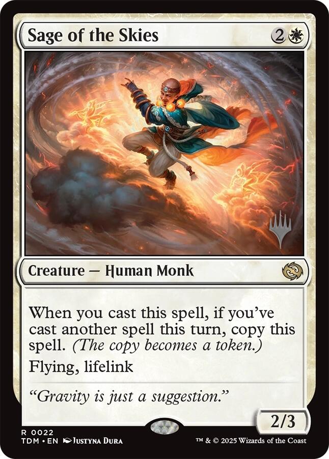 Sage of the Skies [Tarkir: Dragonstorm Promos] | Gamers Paradise