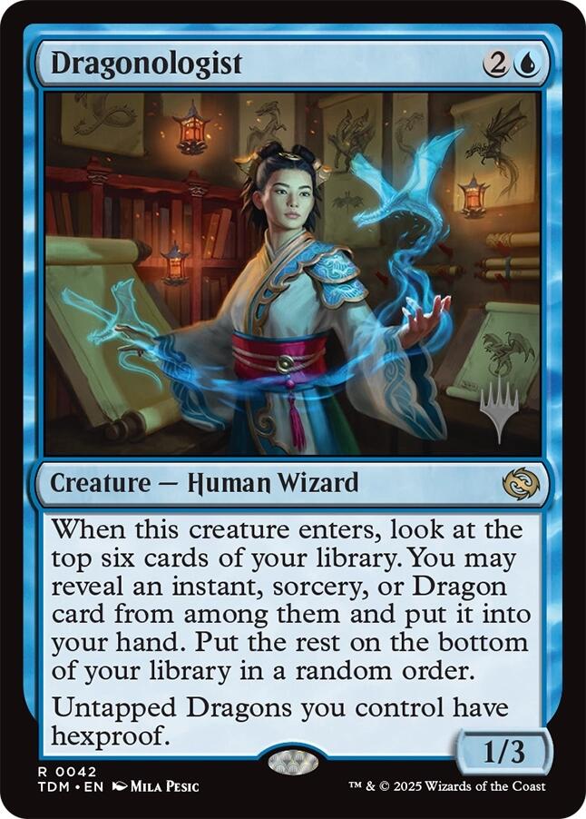 Dragonologist [Tarkir: Dragonstorm Promos] | Gamers Paradise