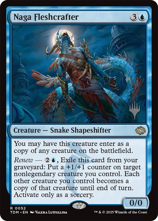 Naga Fleshcrafter [Tarkir: Dragonstorm Promos] | Gamers Paradise