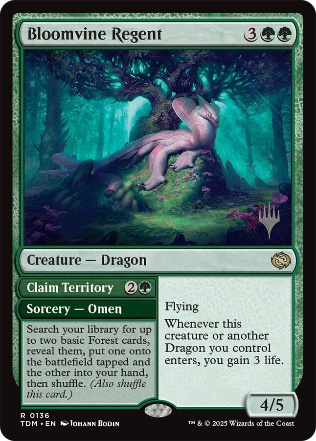 Bloomvine Regent [Tarkir: Dragonstorm Promos] | Gamers Paradise