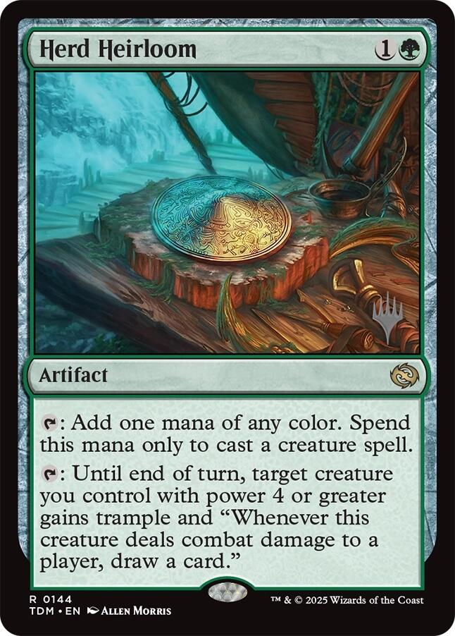 Herd Heirloom [Tarkir: Dragonstorm Promos] | Gamers Paradise