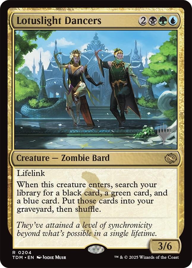 Lotuslight Dancers [Tarkir: Dragonstorm Promos] | Gamers Paradise