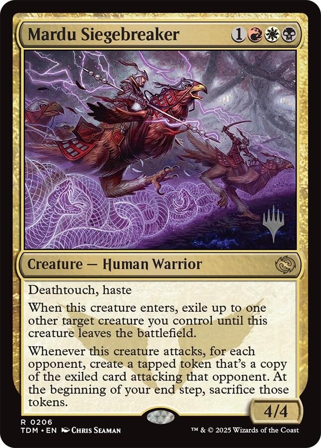 Mardu Siegebreaker [Tarkir: Dragonstorm Promos] | Gamers Paradise