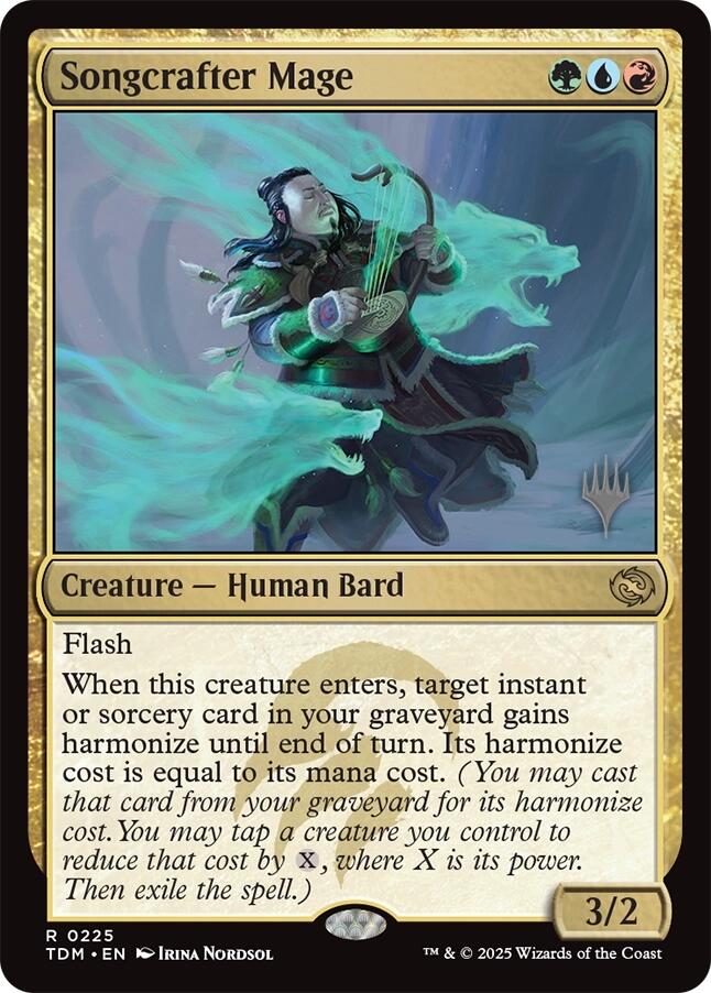 Songcrafter Mage [Tarkir: Dragonstorm Promos] | Gamers Paradise
