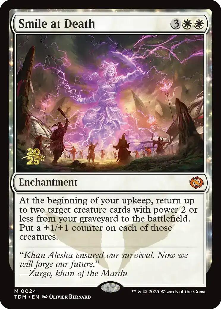 Smile at Death [Tarkir: Dragonstorm Prerelease Cards] | Gamers Paradise