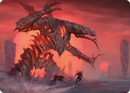 Red Sun's Zenith Art Card [Phyrexia: All Will Be One Art Series] | Gamers Paradise