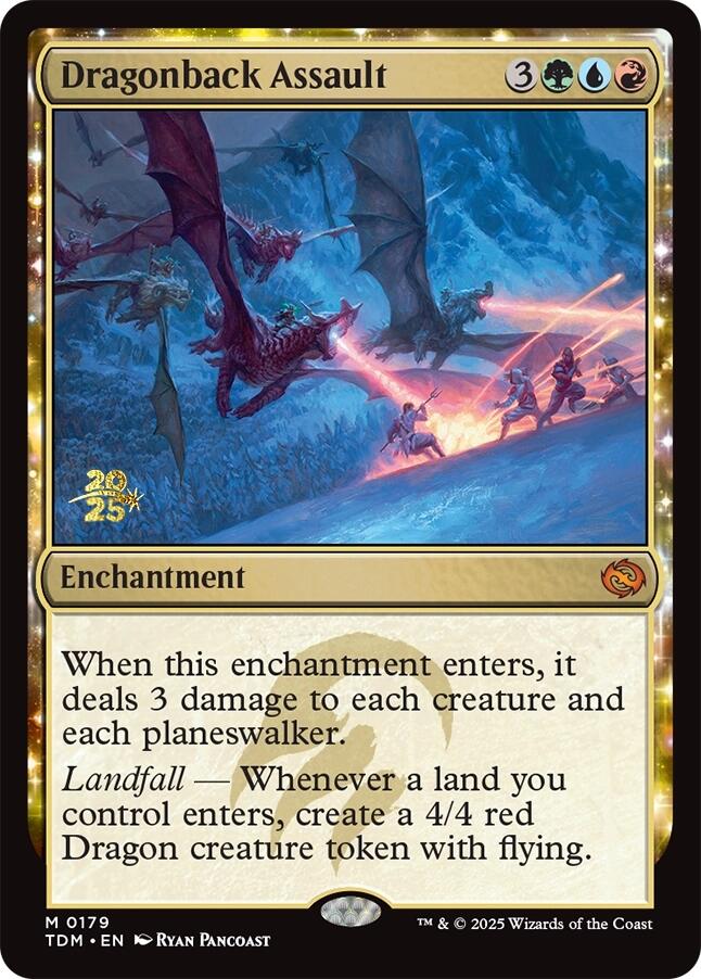 Dragonback Assault [Tarkir: Dragonstorm Prerelease Promos] | Gamers Paradise