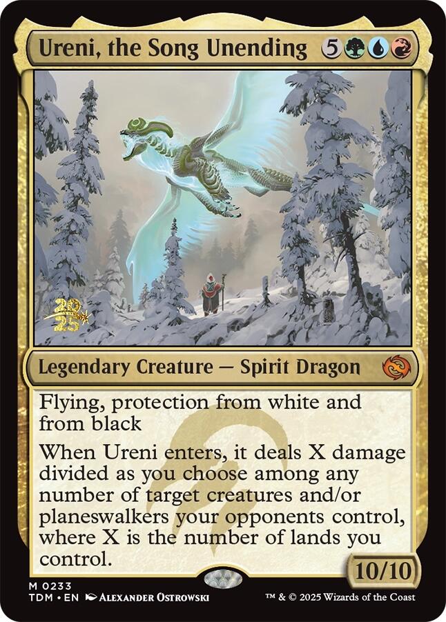 Ureni, the Song Unending [Tarkir: Dragonstorm Prerelease Promos] | Gamers Paradise