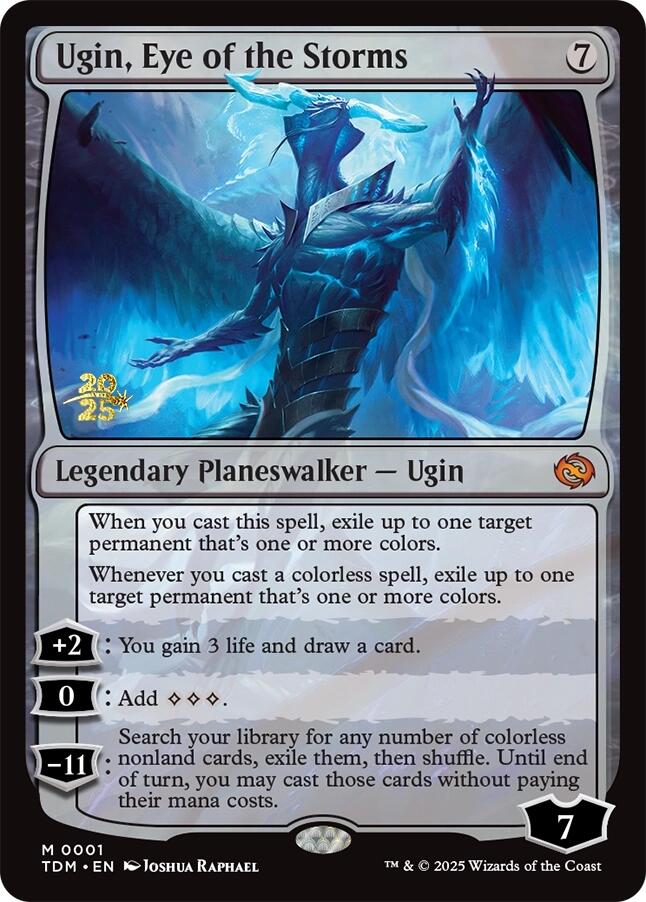 Ugin, Eye of the Storms [Tarkir: Dragonstorm Prerelease Promos] | Gamers Paradise