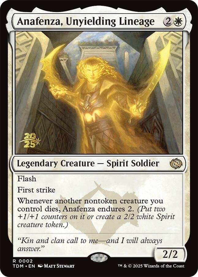 Anafenza, Unyielding Lineage [Tarkir: Dragonstorm Prerelease Promos] | Gamers Paradise