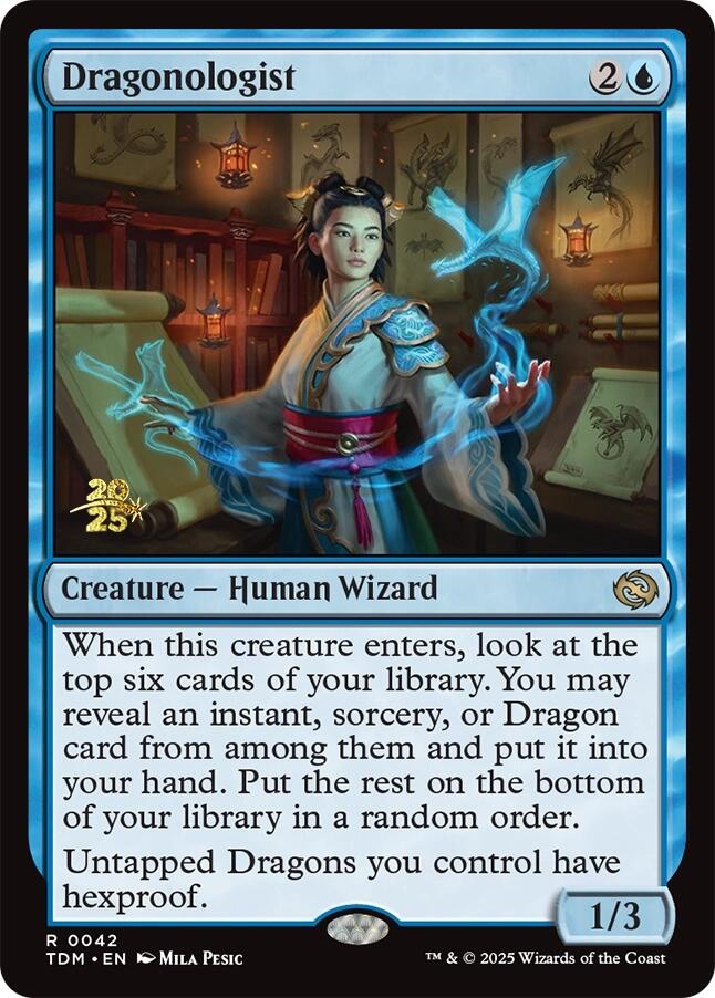 Dragonologist [Tarkir: Dragonstorm Prerelease Promos] | Gamers Paradise