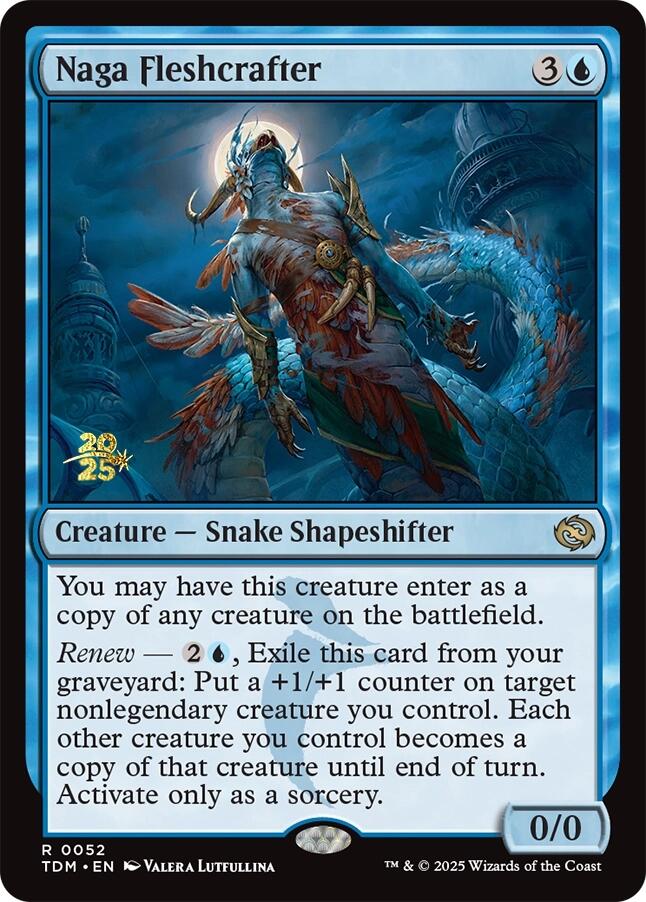 Naga Fleshcrafter [Tarkir: Dragonstorm Prerelease Promos] | Gamers Paradise