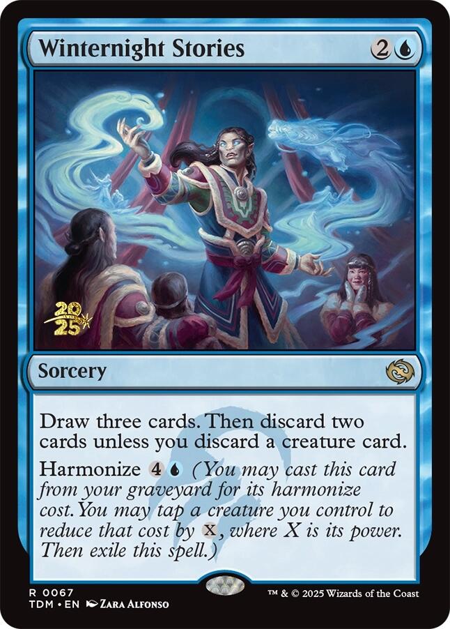 Winternight Stories [Tarkir: Dragonstorm Prerelease Promos] | Gamers Paradise
