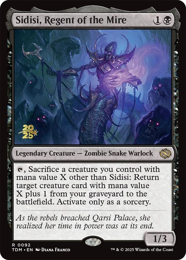 Sidisi, Regent of the Mire [Tarkir: Dragonstorm Prerelease Promos] | Gamers Paradise