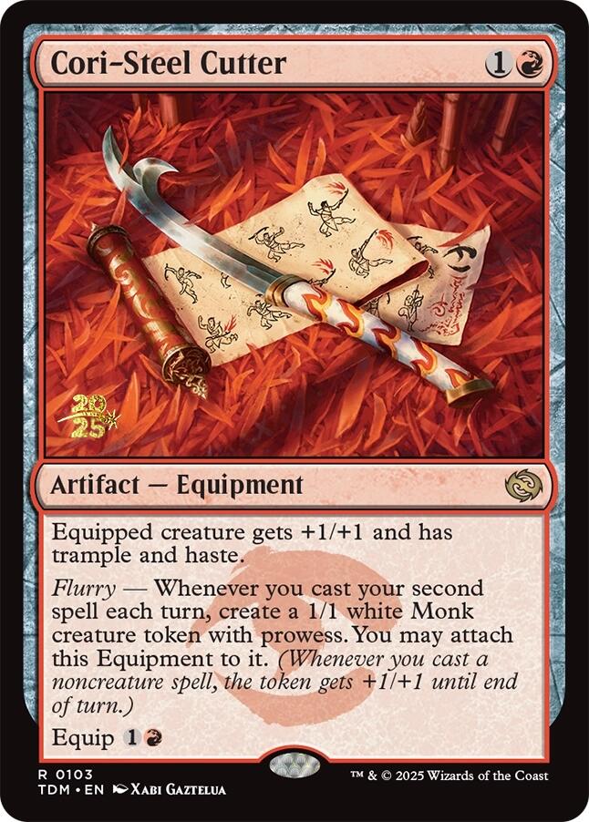 Cori-Steel Cutter [Tarkir: Dragonstorm Prerelease Promos] | Gamers Paradise