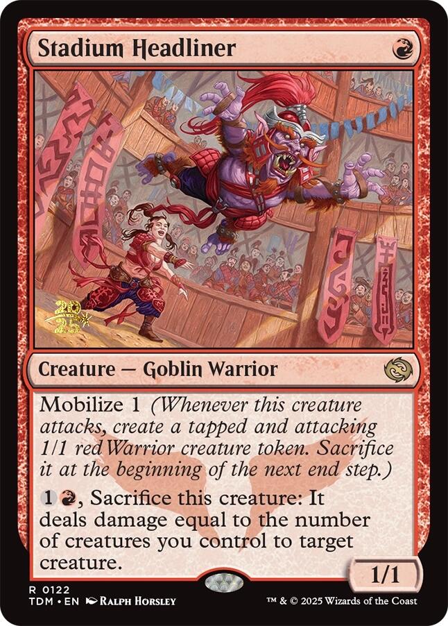 Stadium Headliner [Tarkir: Dragonstorm Prerelease Cards] | Gamers Paradise