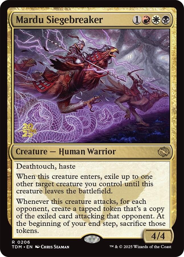 Mardu Siegebreaker [Tarkir: Dragonstorm Prerelease Promos] | Gamers Paradise