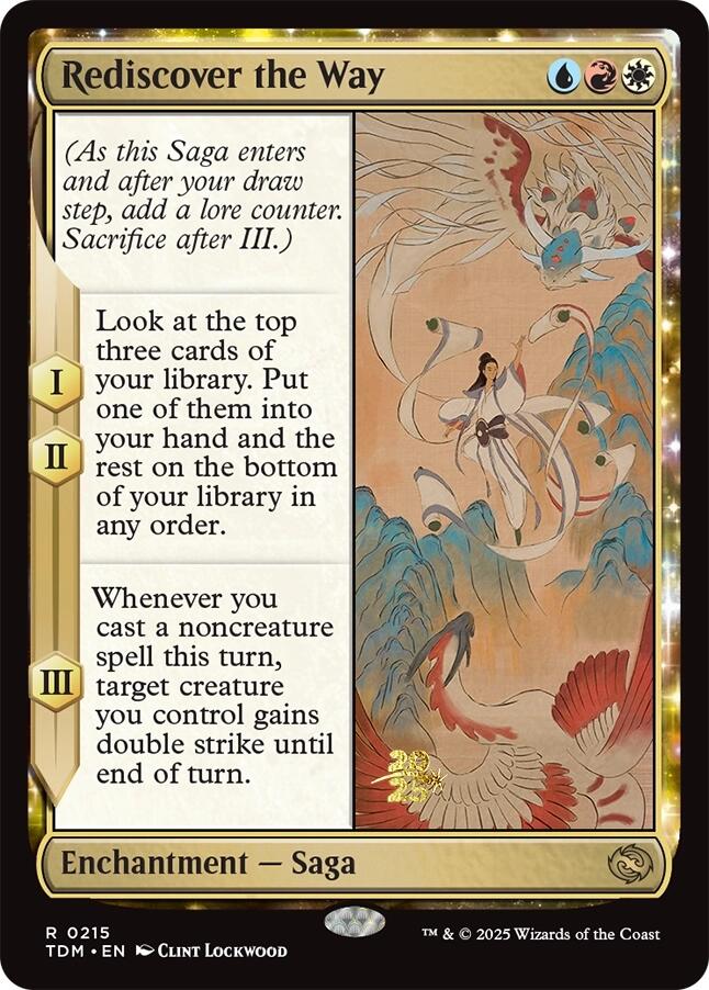Rediscover the Way [Tarkir: Dragonstorm Prerelease Promos] | Gamers Paradise